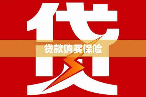 蕉城贷款购买保险