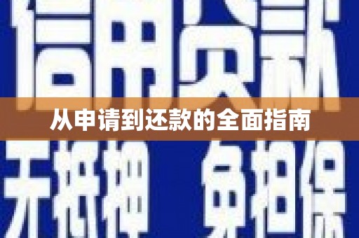 蕉城从申请到还款的全面指南