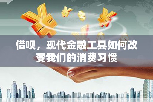 蕉城借呗，现代金融工具如何改变我们的消费习惯
