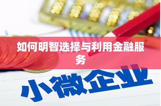 蕉城如何明智选择与利用金融服务