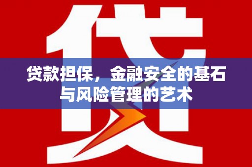蕉城贷款担保，金融安全的基石与风险管理的艺术