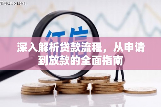 蕉城深入解析贷款流程，从申请到放款的全面指南