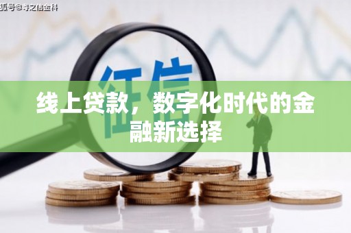 蕉城线上贷款，数字化时代的金融新选择