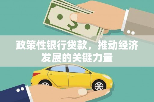 蕉城政策性银行贷款，推动经济发展的关键力量